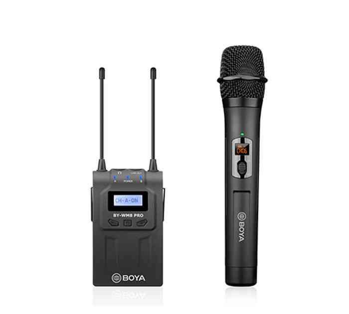 BOYA BY-WM8 PRO-K3 UHF Wireless Handheld Mic 1+1